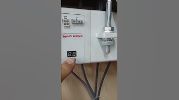 Resetear parámetros de fábrica, motor ho-hsing servo  g40 y g60