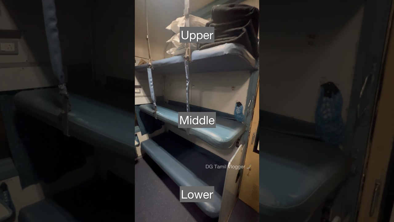 Кондиционер третьего класса | 3-уровневый кондиционер выглядит так | Путешествие на поезде 