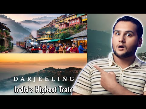 Darjeeling Most Beautiful Place in West Bengal | India's Highest Toy Train | Pakistani Reaction