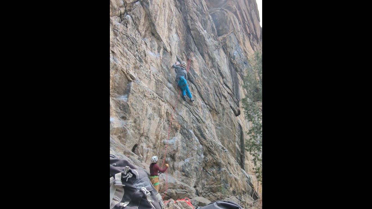 Anarchy Rules (5.12b) - Anarchy Wall - Clear Creek Canyon