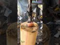 Blacksmith Uses Boiled Eggs and Rubber Wood to Quench a Spearhead!
