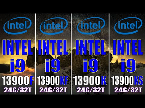 INTEL i9 13900F vs INTEL i9 13900KF vs INTEL i9 13900K vs INTEL i9 13900KS