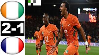 France vs Côte d'Ivoire 1-2 | Résumé du Match Complet | Match Amical 2026