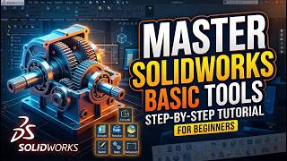 How to use Lofted Boss/Base in SolidWorks #solidworkstutorial #automobile #cad #solidworks