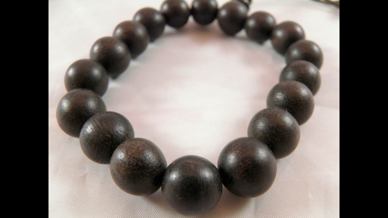 Agarwood Bracelet Beads Natural Vietnam Mm Eaglewood Prayer Bracelets ...