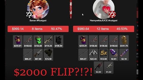 CRAZY COINFLIP SESSION ON RUSTYPOT!!! BIG WINS!!!