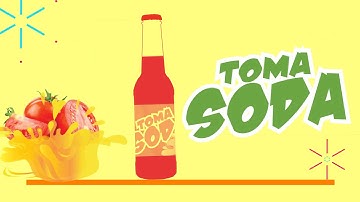 Toma Soda Drink Advert Video #AfterEffects #MotionGraphics