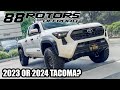 2024 toyota tacoma king shocks camburg upper control arms westcott design lifts