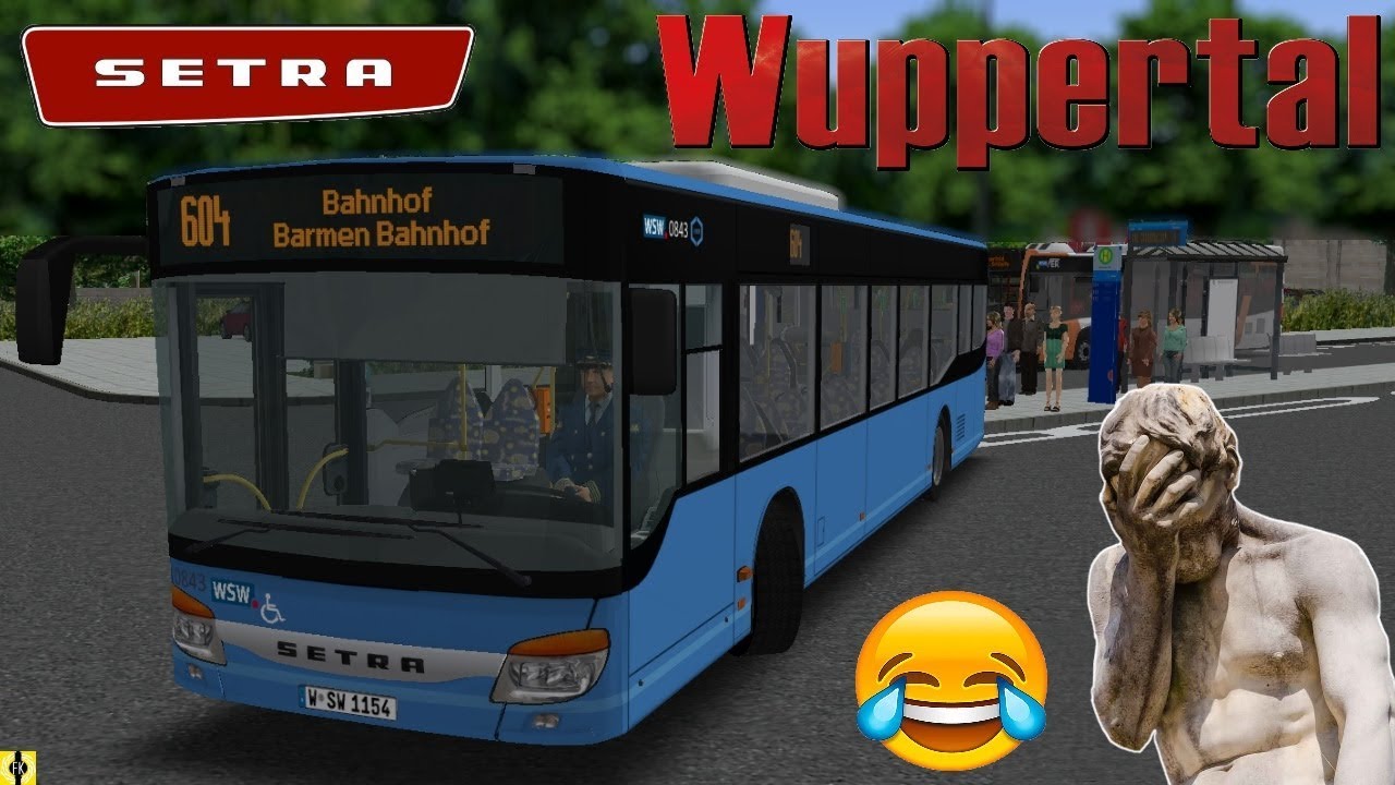 OMSI 2 [60 FPS] - WUPPERTAL Linie 604 im SETRA S415 NF - Let's Play Omsi 2 [#544]