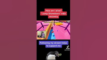 The Power Of M&K "Jump Showdown" Recovery Move ► Fall Guys #Shorts