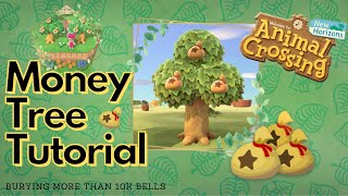 How to Bury More Than 10K Bells | Money Tree Tutorial ACNH