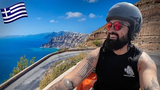 Crazy $50 ATV Rental in Santorini, Greece 🇬🇷