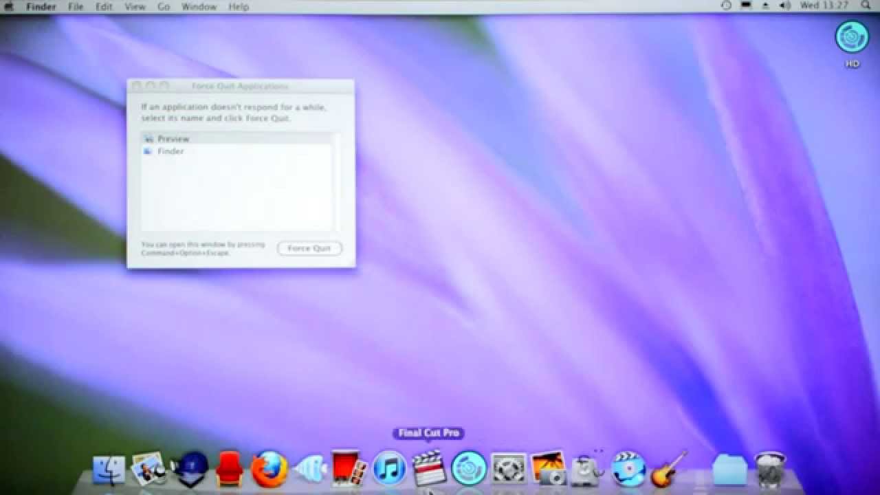 how to force close on mac osx