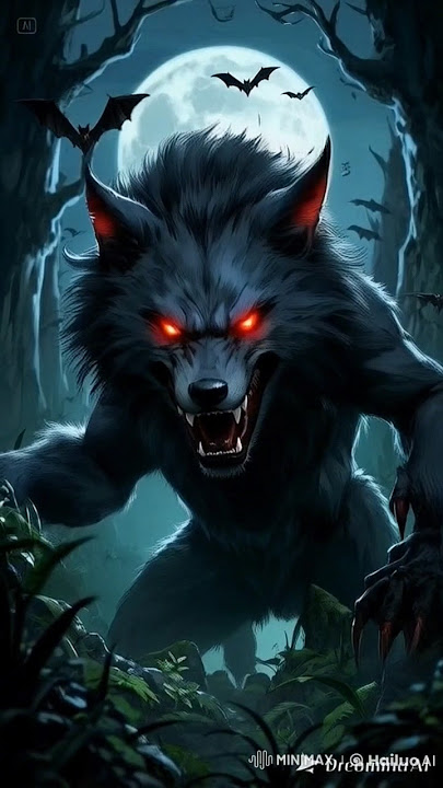 Super seram..!!! Suara lolongan serigala #moon #night #wolf