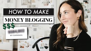 How to Make Money Blogging 💸 | My Blogging Income Streams | By Sophia Lee Blogging