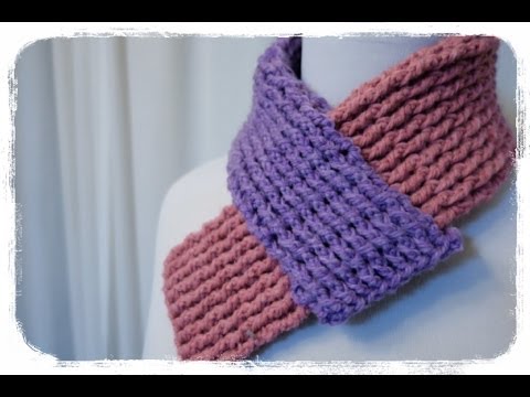 かぎ針編み How To Crochet A Neck Warmer マフラー風ネックウォーマーの編み方 By Meetang Youtube