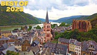 Germany's Peaceful Rhine Towns - Best of 2023 Bacharach & Oberwesel 4K