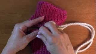 Invisible Horizontal Seam AKA Faux Kitchener