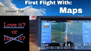 Telemetry Maps FIRST FLIGHT... How was it?(yaapu telemetry on Jumper T16)