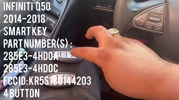 2014-2018 INFINITI Q50 ALL KEYS LOST (AUTOPROPAD)
