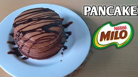 CARA MEMBUAT PANCAKE MILO TAKARAN SENDOK MUDAH SEKALI