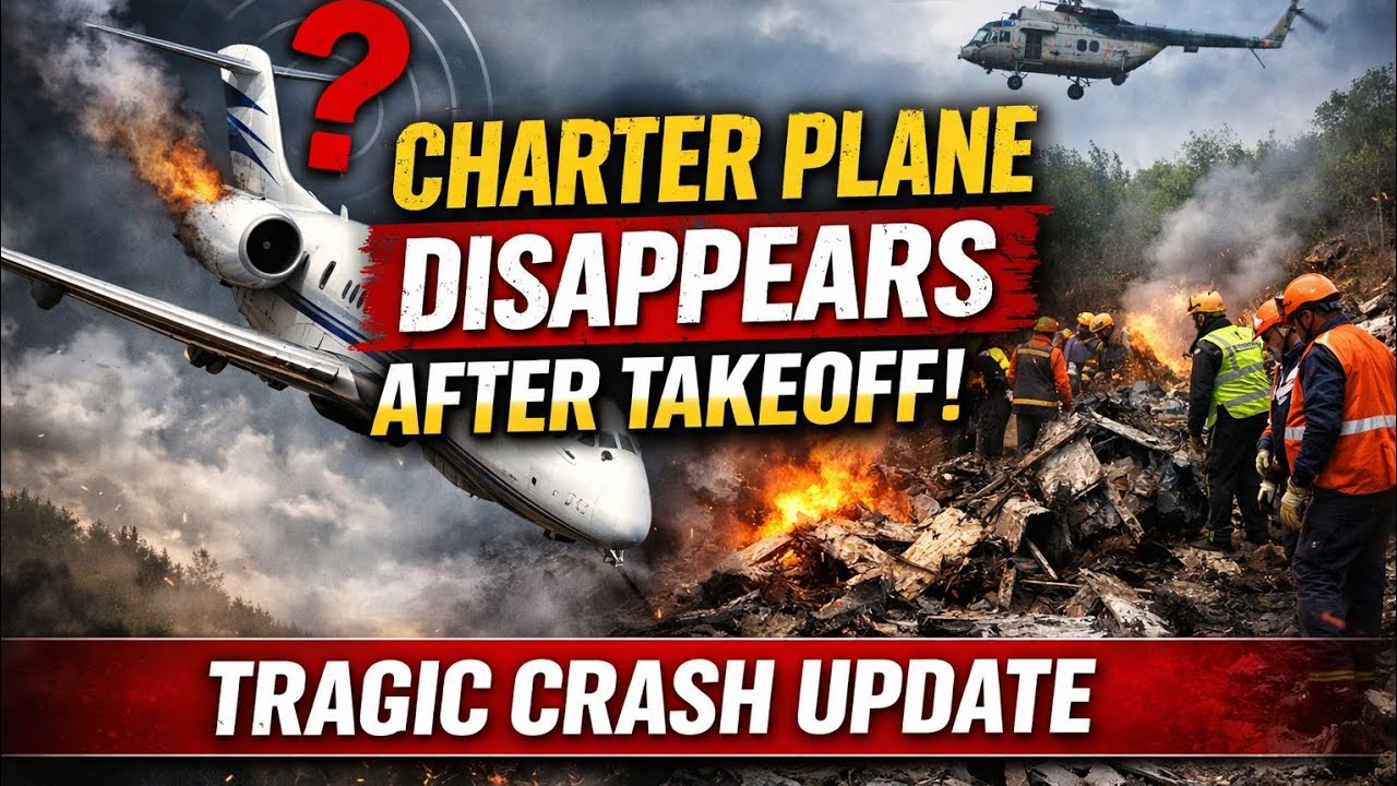 Charter Plane Disappears After Takeoff from Ranchi | Radar Contact Lost | Breaking News Update