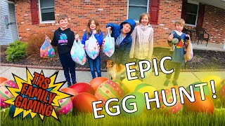 Kids Epic Easter Egg Hunt! - Over 500 Eggs! - Happy Easter 2021