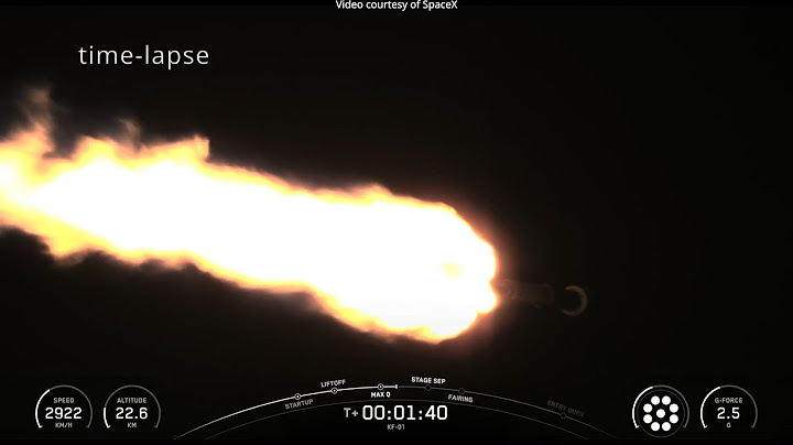 Falcon 9 launches KF-01 and Falcon 9 first stage landing