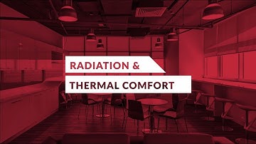 Effects of Radiation on Thermal Comfort for Indoor Spaces