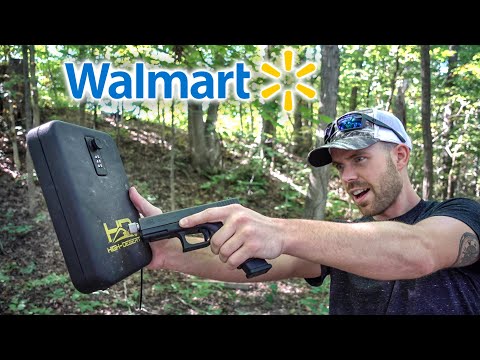 Walmart's Cheapest Gun Safe, How Tough Is It???