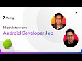 Android development mock interview  interview questions for senior android developers