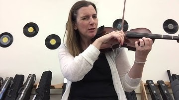 Bowing Open Strings Violin and Viola