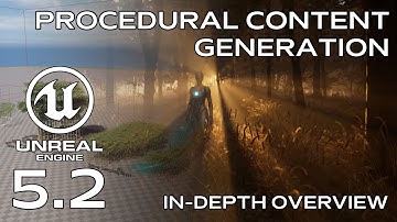 Procedural Content Generation UE 5.2 - In-Depth Overview & Building Forest Environment PART 1