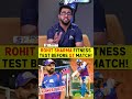 ROHIT SHARMA FITNESS TEST BEFORE GT MATCH #rohitsharma #ipl2026 #mivsgt #fitness #mumbaiindians