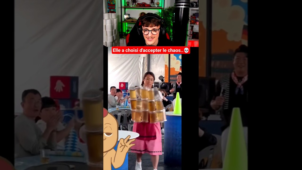 Elle a choisi d'accepter le chaos.. 💀🤣 (animation drôle Léo succulent réact) 