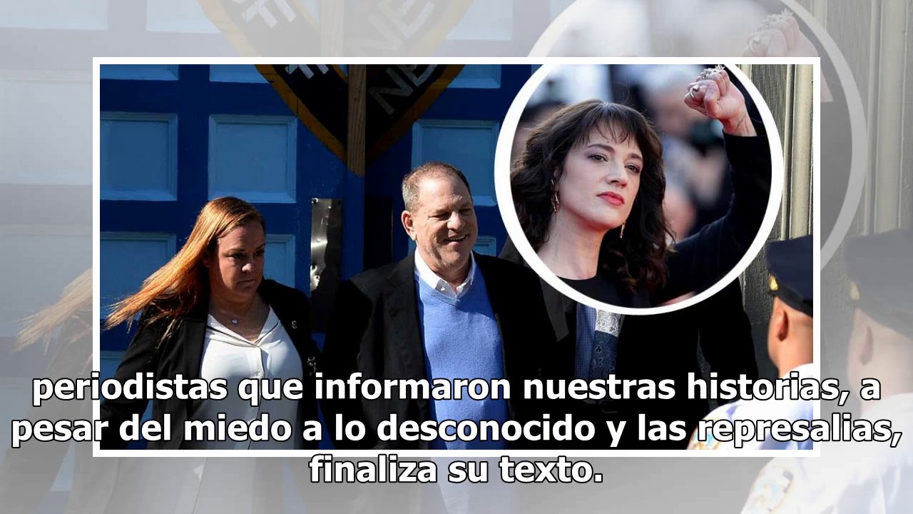 Cmo reaccionaron Ashley Judd y Rose McGowan ante la detencin de Harvey Weinstein