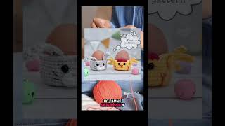 Идеи декора к Пасхе! #вязание #knitting #вязаниекрючком #crochet