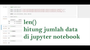 Cara Menghitung Jumlah Data di Pandas dengan Fungsi len()