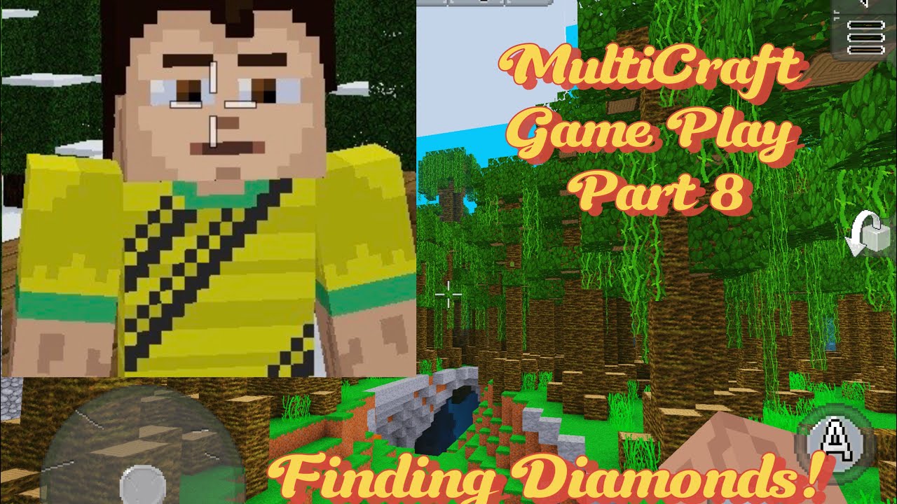MultiCraft Survival Series Part 8 🔥 | Finding Diamonds 💎 - YouTube