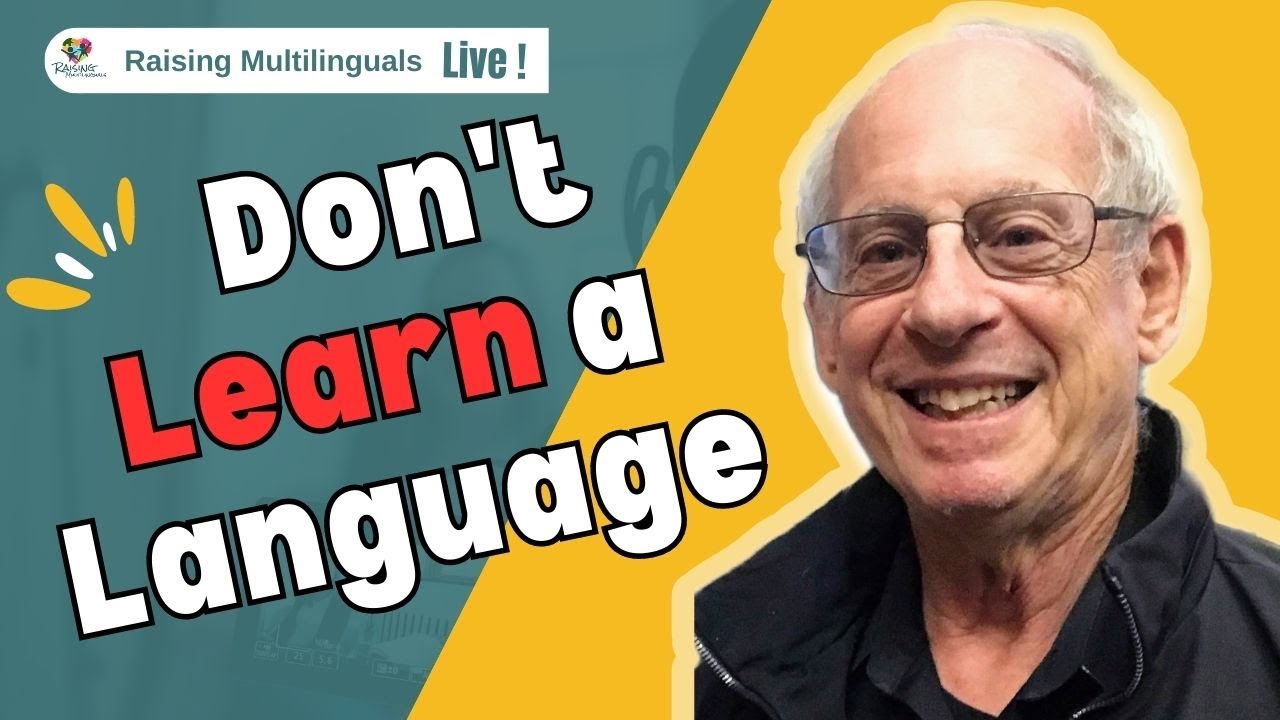 Language Guru Top Language Guru on Why You Shouldn't LEARN a Language! - YouTube