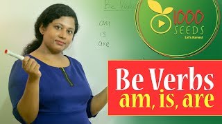 Lesson 02 - English Lessons in Sinhala - Be Verbs | Learn English -1000 Seeds TV Lesson 02 - English Lessons in Sinhala - Be Verbs | Learn English -1000 Seeds TV