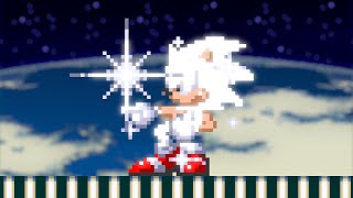 Мульт White Sonic in Sonic 3 AIR Speedrun