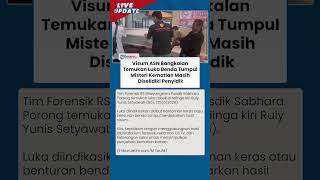 Hasil Visum ASN Bangkalan Ungkap Luka Robek Telinga Kiri, Penyidik Polisi Dalami Penyebab Kematian
