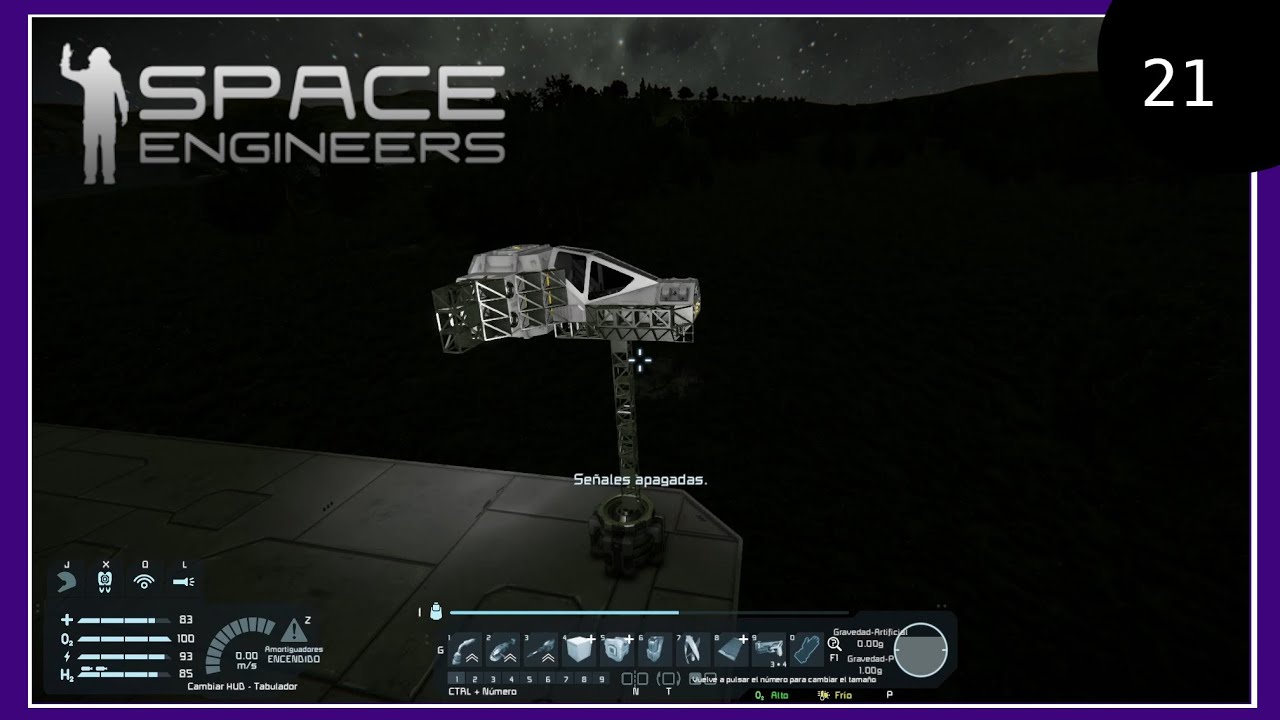 YA TENEMOS LA CARCASA DE UNA NUEVA NAVE / SPACE ENGINEERS #21 - YouTube