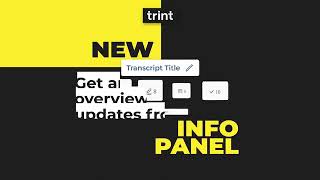 .Editing transcripts just got faster and more efficient! Try it now  👇👇