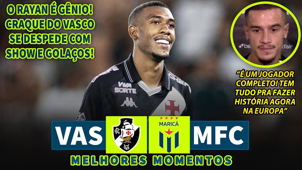 RAYAN É GÊNIO! MAIOR REVELAÇÃO PÓS D1NAMIT3 SE DESPEDE COM GOLAÇOS E DÁ SHOW NA GOLEADA DO V4SCÃ0!