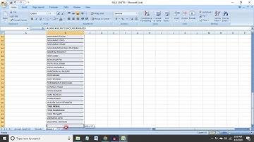 Cara Copy Paste Data Excel dari Vertikal ke Horizontal