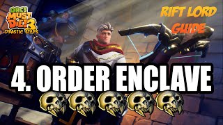 Orcs Must Die! 3 (Drastic Steps) ☆ Rift Lord 5-Skulls ☆ Order Enclave