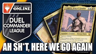 aragorn king of gondor mtg commander deck Aragorn, the Uniter LotR MULTICOLOR LEGENDS Magic Custom Aragorn, King of Gondor