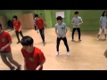 120427 Seventeen TV- Red &amp; Blue team dance to Chris Brown &#39;With You&#39; cut!